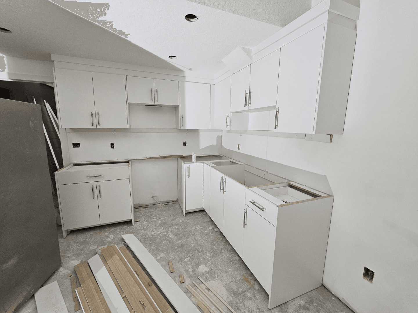 White Kitchen Perfection - Luxe Kitchen Cabinets